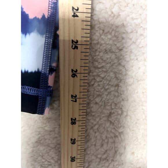 Zelo's Leggings Women's Size Small Tropical Colors Blue Workout Exercise Comfort - Picture 8 of 8